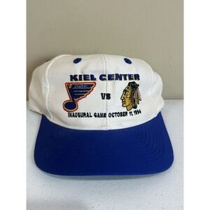 Vintage The Game St Louis Blues 1994 Kiel Center SnapBack‎ Hat (654 Of 5000)